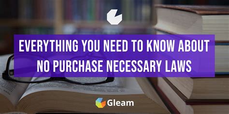 no purchase necessary laws